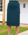 Farley Pure Shetland Wool Straight Skirt